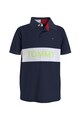 Tommy Hilfiger Tricou polo de bumbac organic cu imprimeu logo Baieti