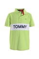 Tommy Hilfiger Tricou polo de bumbac organic cu imprimeu logo Baieti