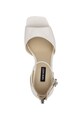 NINE WEST Sandale din piele ecologica cu toc clasic Fanny Femei