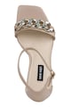 NINE WEST Sandale din piele ecologica cu toc inalt Mindful Femei