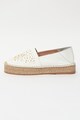 Twinset Espadrile de piele cu margele Femei