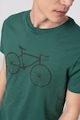 GAP Tricou din bumbac cu imprimeu bicicleta Barbati