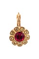 Roxannes - Mariana Jewellery Cercei placati cu aur rose de 24K decorati cu cristale Femei