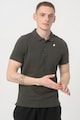 K-Way Tricou polo slim fit din material pique Alain Barbati