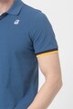 K-Way Tricou polo slim fit cu margini contrastante Vincent Barbati