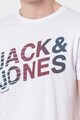 Jack & Jones Tricou regular fit cu decolteu la baza gatului si logo York Barbati
