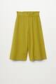 Mango Pantaloni culotte crop cu buzunare aplicate Harper Fete