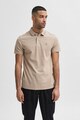 Selected Homme Tricou polo din bumbac organic pique Barbati