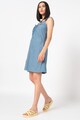 Vero Moda Rochie mini din material chambray cu croiala in A Akela Femei