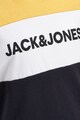 Jack & Jones Tricou cu decolteu la baza gatului si imprimeu logo Baieti