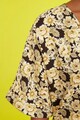 Trendyol Rochie cu model floral si detalii plisate Femei