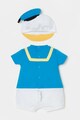 OVS Set de salopeta cu Donald Duck si palarie Fete