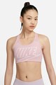 Nike Bustiera racerback pentru fitness Swoosh Futura Femei