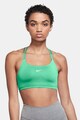 Nike Bustiera cu sustinere minima, fara burete, cu tehnologie Dri-Fit pentru antrenament Indy Femei