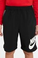 Nike Pantaloni scurti cu imprimeu logo si buzunare oblice Sportswear Baieti