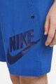 Nike Pantaloni scurti cu imprimeu logo si buzunare oblice Sportswear Baieti