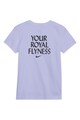 Nike Tricou cu imprimeu text pe partea din spate Cotton Fete