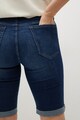 VIOLETA BY MANGO Bermude slim fit de denim Soda Femei