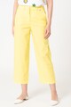 Love Moschino Pantaloni crop relaxed fit Femei