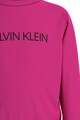 CALVIN KLEIN JEANS, Bluza sport de bumbac organic cu logo Fete