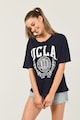 UCLA Tricou cu maneci cazute si imprimeu logo Avalon Femei