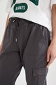 DeFacto Pantaloni cargo crop cu snur in talie Femei