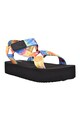 NINE WEST Sandale flatform cu velcro Camping Femei