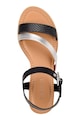 NINE WEST Sandale wedge de piele ecologica Drama Femei