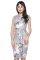 Miss One Rochie creion fara maneci cu imprimeu floral Femei