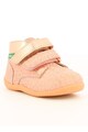 Kickers kids Ghete de piele cu velcro Fete