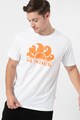 Sundek Tricou cu decolteu la baza gatului si logo New Simeon Barbati