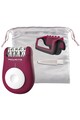 Rowenta Epilator  Easy Touch , 24 pensete, compact, ușor de utilizat, sistem de masaj, 3 accesorii, roz inchis Femei