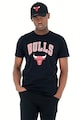 New Era Tricou cu decolteu la baza gatului si imprimeu Chicago Bulls Barbati