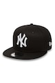 New Era Sapca ajustabila cu cozoroc plat si logo New York Yankees Barbati