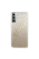 GUESS Husa de protectie Cover  Glitter Gradient pentru Samsung Galaxy S21 Plus GUHCS21MPCUGLSGO, Gold Femei