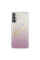 GUESS Husa de protectie Cover  Glitter Gradient pentru Samsung Galaxy S21 Plus GUHCS21MPCUGLSPI, Pink Barbati