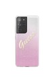 GUESS Husa de protectie Cover  Glitter Gradient pentru Samsung Galaxy S21 Ultra GUHCS21LPCUGLSPI, Pink Barbati