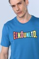 Ecko Tricou regular fit cu imprimeu logo Tobin Barbati