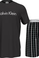 CALVIN KLEIN Pijama cu pantaloni scurti in carouri Barbati