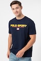 Polo Ralph Lauren Tricou cu decolteu la baza gatului si imprimeu logo contrastant Barbati