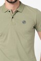 BLEND Tricou polo de bumbac organic cu broderie logo Barbati