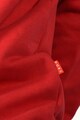 PORC Uniszex pulóver raglánujjakkal és logós részlettel női