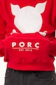 PORC Hanorac unisex cu model logo Femei