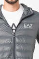 EA7 Олекотено зимно яке с пухена вата и качулка Мъже