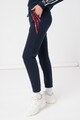EA7 Pantaloni sport cu snur si logo Femei