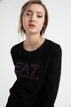 EA7 Bluza sport cu imprimeu logo Femei