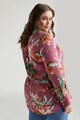 Fiorella Rubino Camasa din viscoza cu imprimeu floral Femei