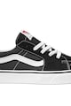 Vans Pantofi sport unisex de panza si piele intoarsa Sk8-Low Femei