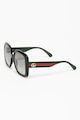 Gucci Квадратни слънчеви очила с уголемен дизайн Жени