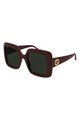 Gucci Квадратни слънчеви очила с лого Жени
